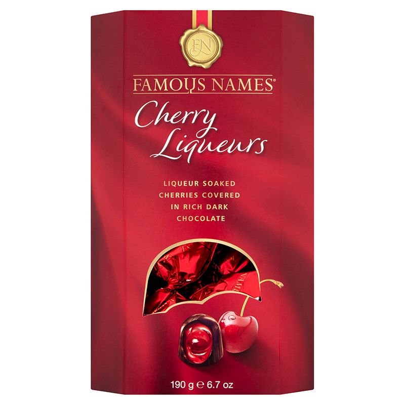 Famous Names Cherry Liqueurs 190g