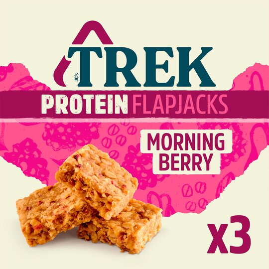 Trek Flapjack Morning Berry 3X50g