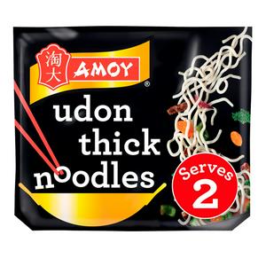 Amoy Straight to Wok Udon Thick Noodles 2x150g