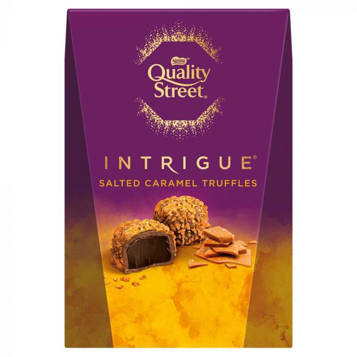 Quality Street Intrigue Salted Caramel Truffles Carton 200g
