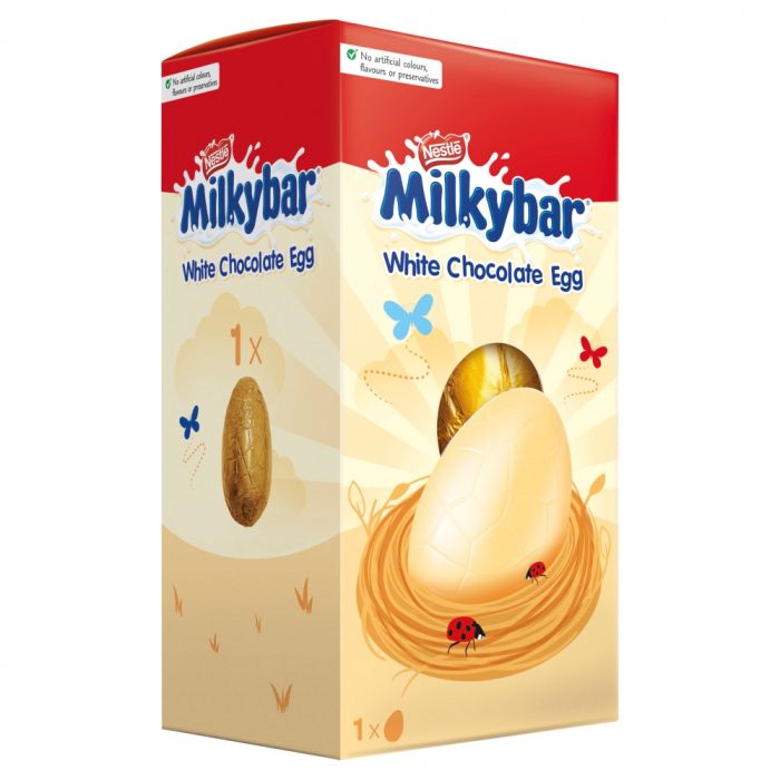 Milkybar White Chocolate Small Easter Egg 65g
