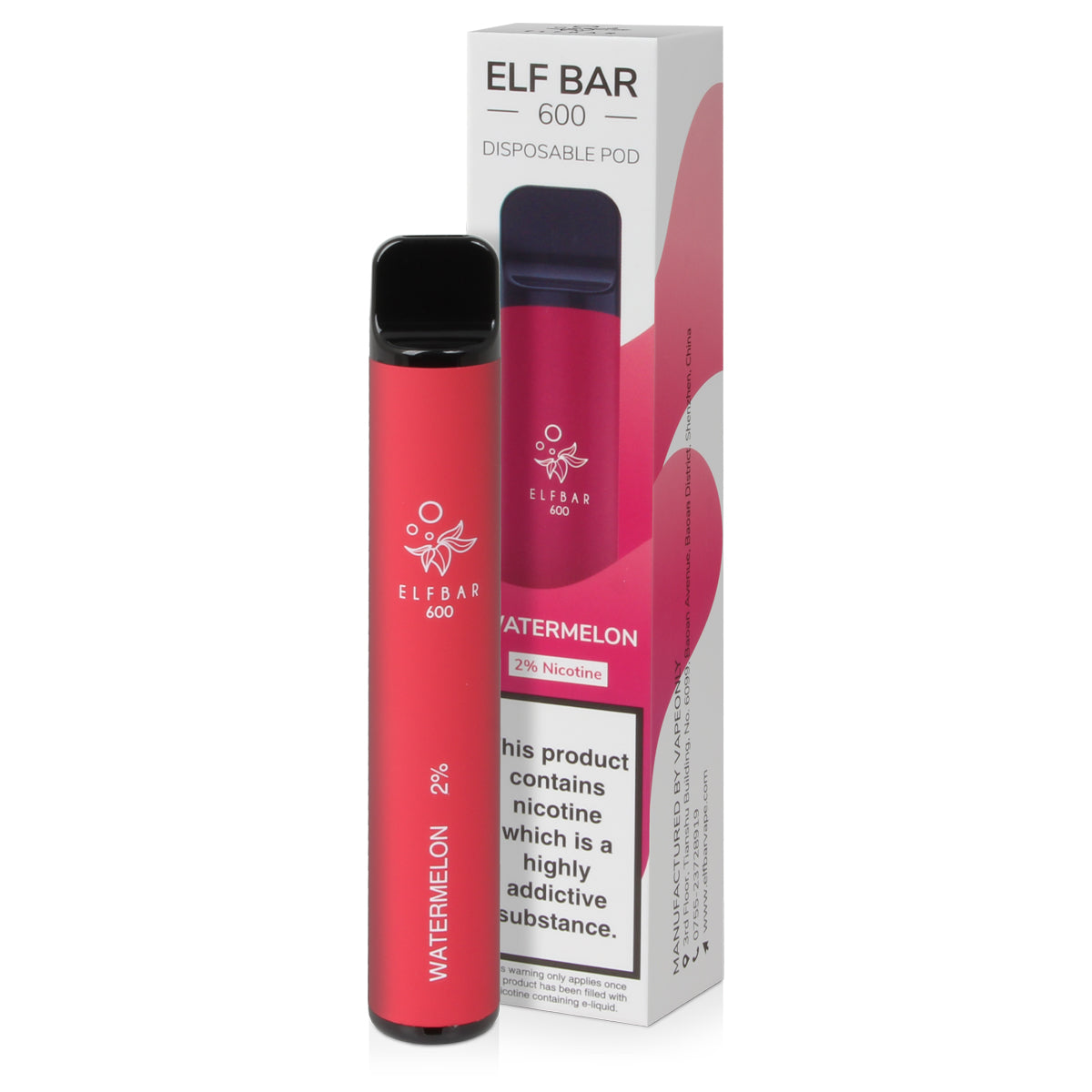 WATERMELON ELF BAR DISPOSABLE VAPE – Candylandug