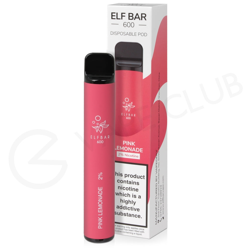 PINK LEMONADE ELF BAR DISPOSABLE VAPE