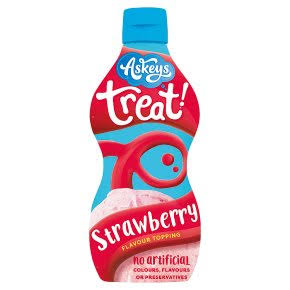 Askeys Treat Strawberry Flavour Dessert Sauce