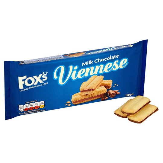 Foxs Chocolate Chocolate Viennese 120G