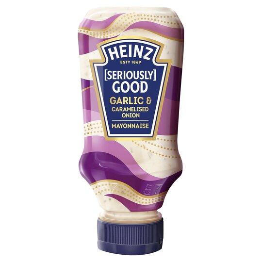 Heinz Seriously Good Mayonnaise Garlic & Caramelised Onion 220Ml