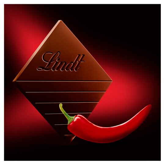 Lindt Excellence Dark Chilli Chocolate Bar 100G