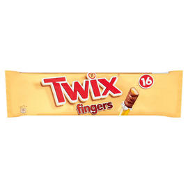 Twix Chocolate Biscuit Fingers Multipack 16 x 23g