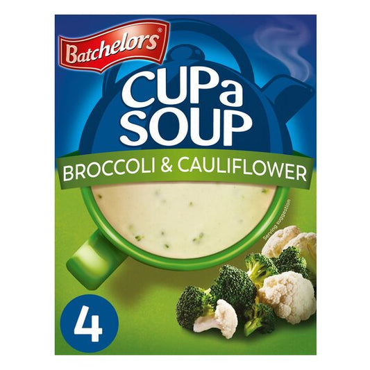 Batchelors Cup A Soup Broccoli & Cauliflower 4 Sachets 101G