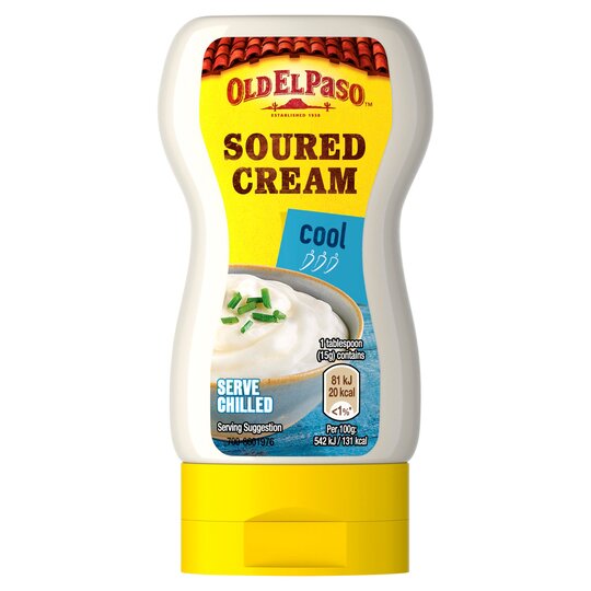 Old El Paso Squeezy Sour Cream 230G