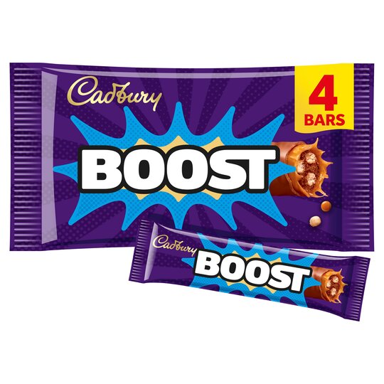 Cadbury Boost Chocolate Multipack 4X37g