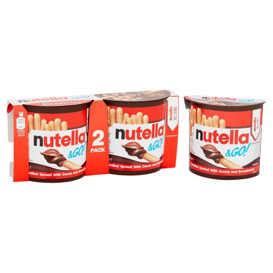 Nutella And Go Two Pack 96G