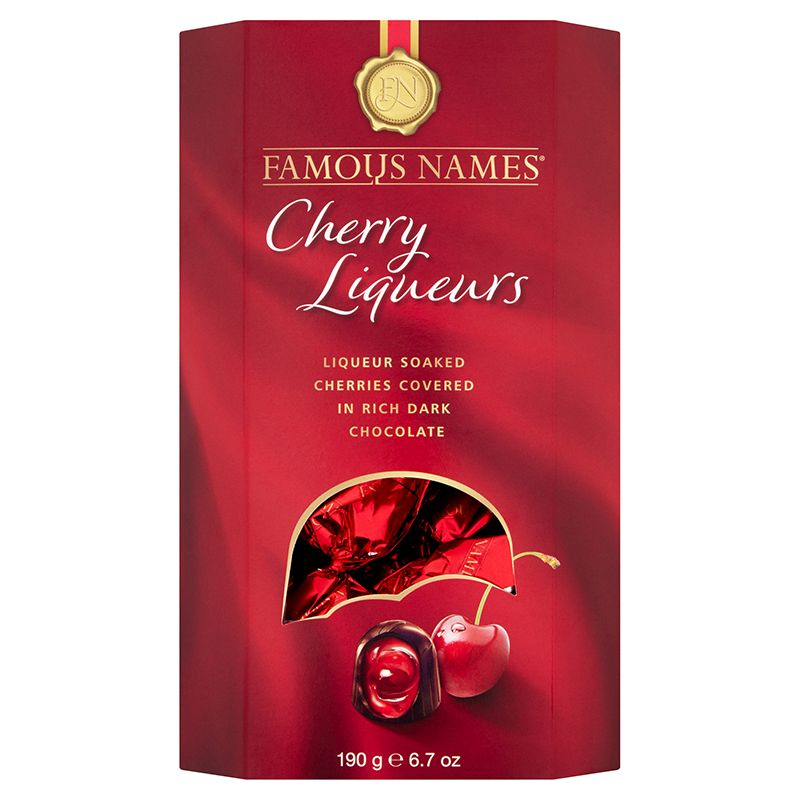 Famous Names Cherry Liqueurs 190g