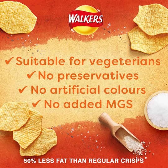 Walkers Baked Variety Crisps 6X25g