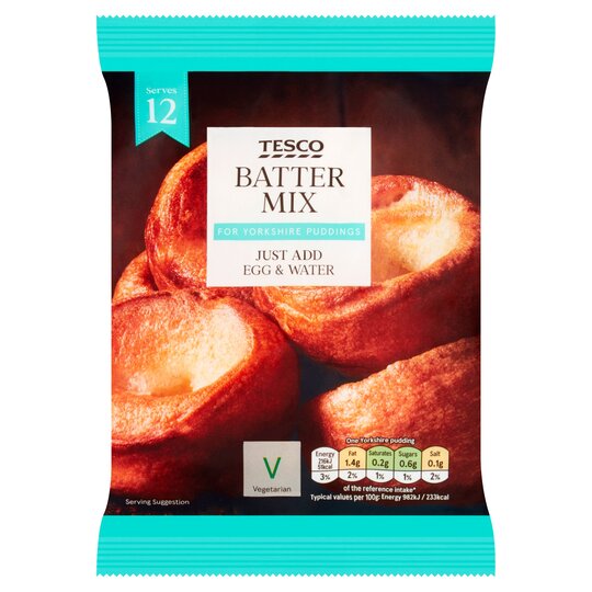 Tesco Batter Mix 130G