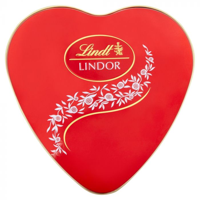 Lindt Lindor Milk Chocolate Heart Tin 50g