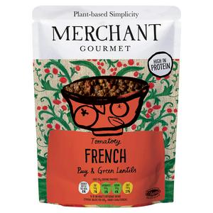 Merchant Gourmet Tomatoey French Puy & Green Lentils 250g