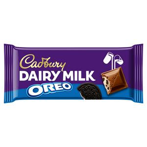 Cadbury Dairy Milk with Oreo Chocolate Bar 120g