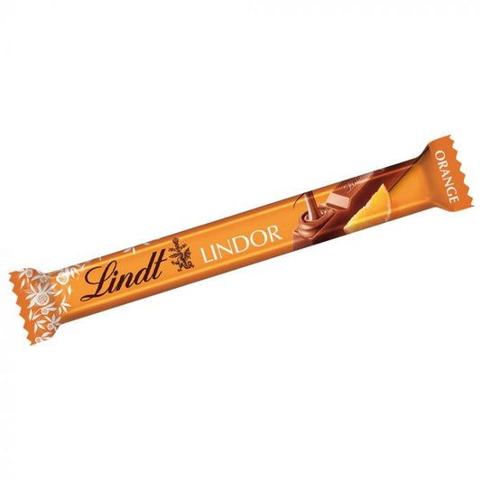 Lindt Lindor Orange Milk Chocolate Treat Bar 38g