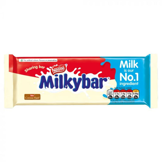 Milkybar White Chocolate Sharing Bar 90g