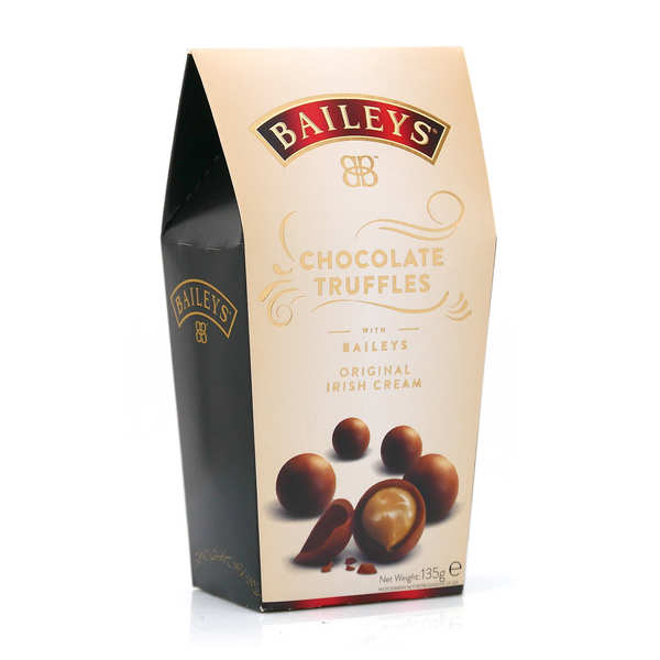 Chocolates truffles with Irish cream Baileys