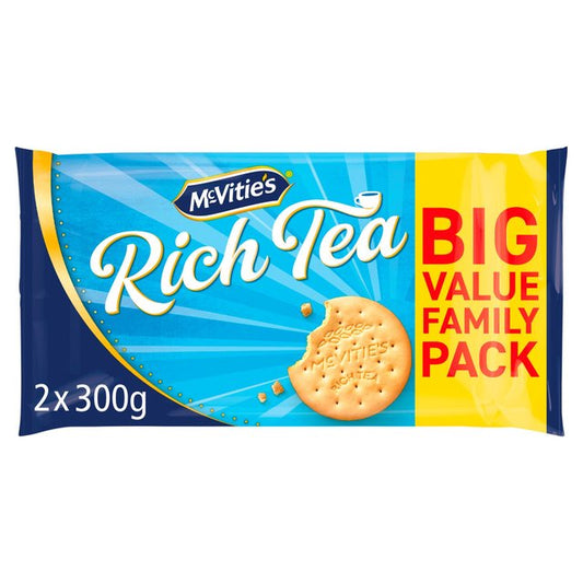 McVitie's Rich Tea Biscuits 2 x 300g