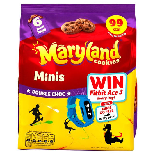 Maryland Mini Cookies Double Chocolate 6 x 19.8g