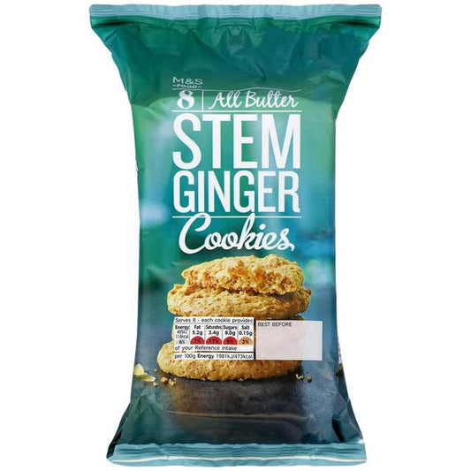 M&S Stem Ginger Cookies 200g