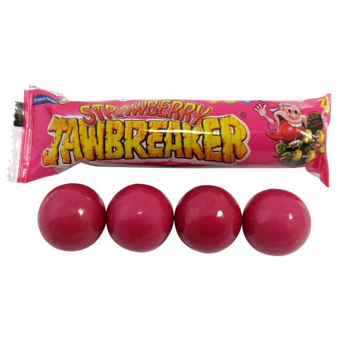 Zed Candy Strawberry Jawbreakers 41g