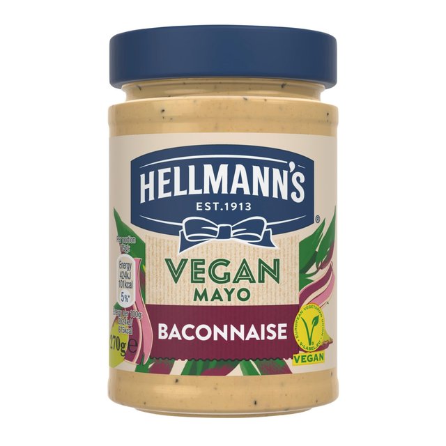 Hellmann's Vegan Bacon Mayonnaise 270g