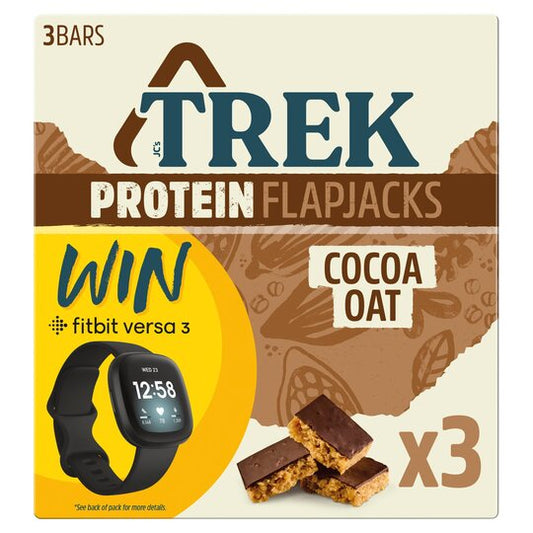 Trek Flapjack Cocoa Oat 50G 3 Pack