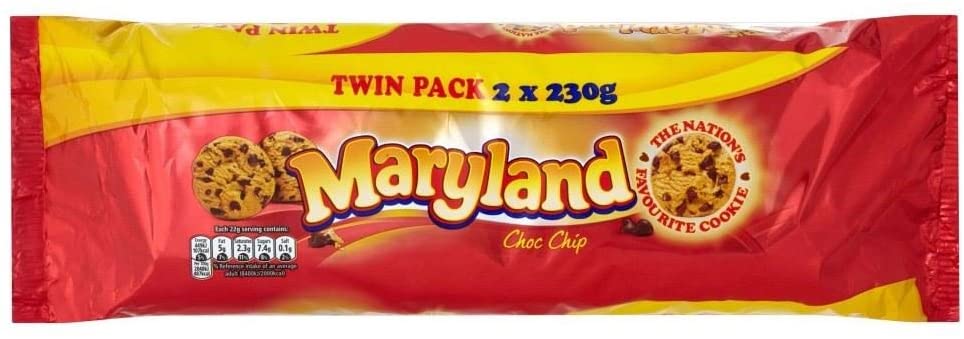 Maryland Choc Chip Value Twin Pack 2 x 145g