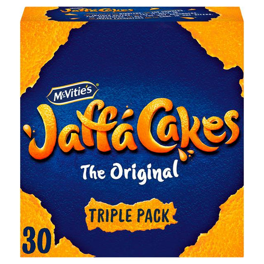 McVitie's Jaffa Cakes Original Triple Pack Biscuits x30