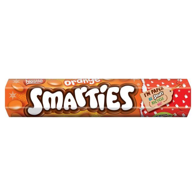 Smarties Orange Chocolate Giant Tube 120g