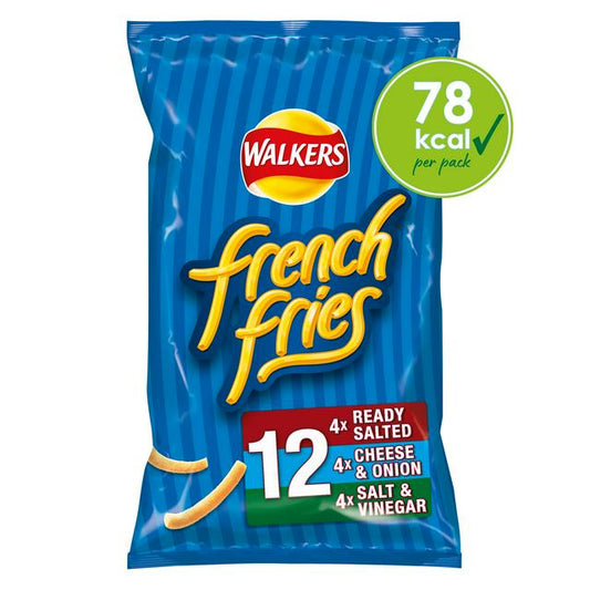 Walkers French Fries Variety Multipack Snacks 12x18g