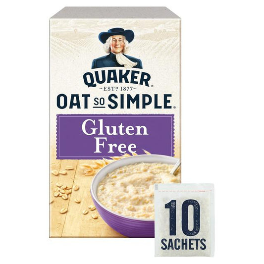 Quaker Oat So Simple Gluten Free Porridge 10x35g