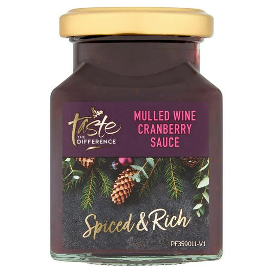 Sainsbury's Mulled Wine Cranberry Sauce, Taste the Difference 220g