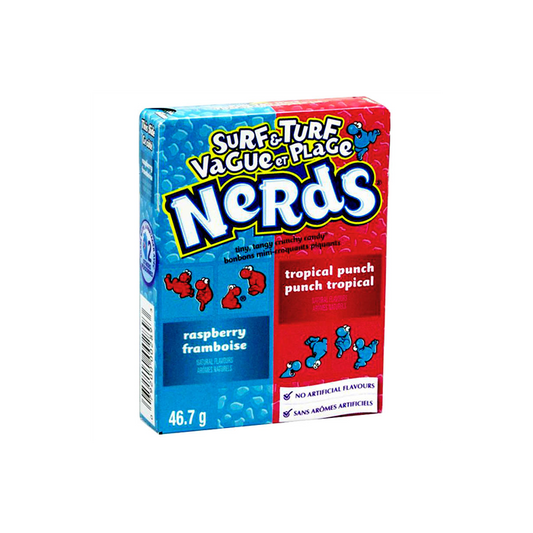 Nerds Surf & Turf Raspberry & Tropical Punch 46.7g