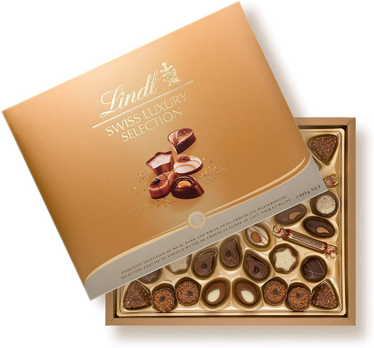 Lindt SWISS LUXURY SELECTION Chocolate Box 445g