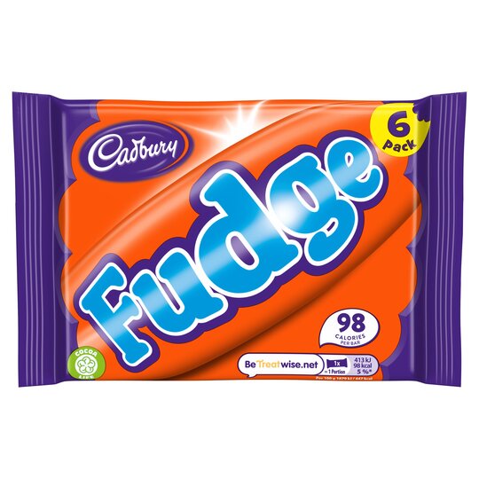 Cadbury Fudge 6X22g