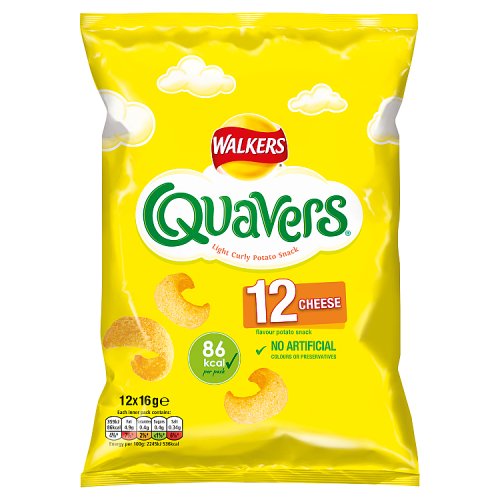 Walkers Quavers Cheese 12X16g
