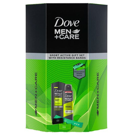 Dove MEN + CARE Sport Active with Bands Gift Set