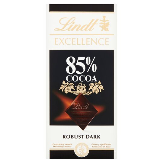 Lindt Excellence 85% Cocoa 100G