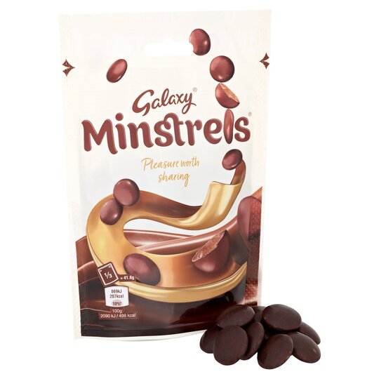 Galaxy Minstrels Chocolate Pouch 125G