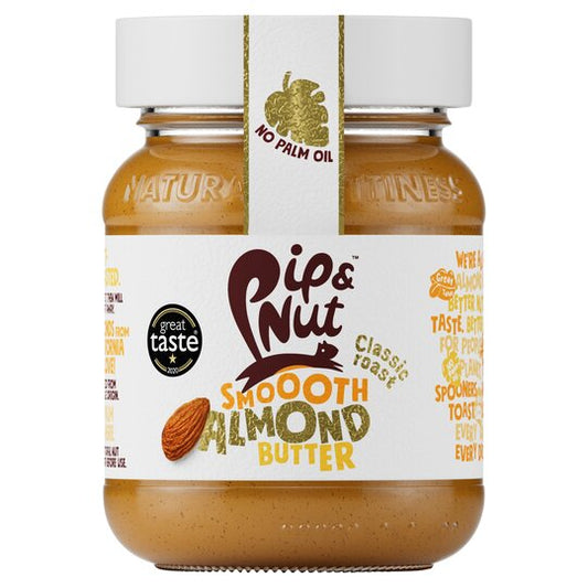 Pip & Nut Smooth Almond Butter 170G