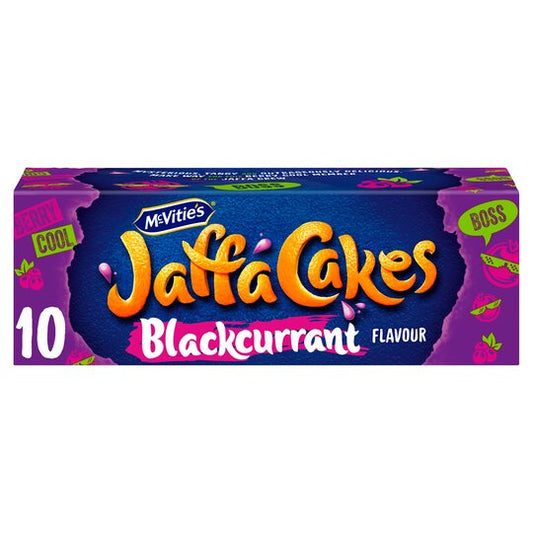 Mcvities Blackcurrant Flavour Jaffa Cakes 10 Pack