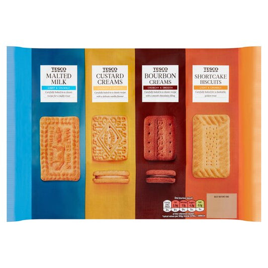 Tesco Variety Pack Biscuits 700G