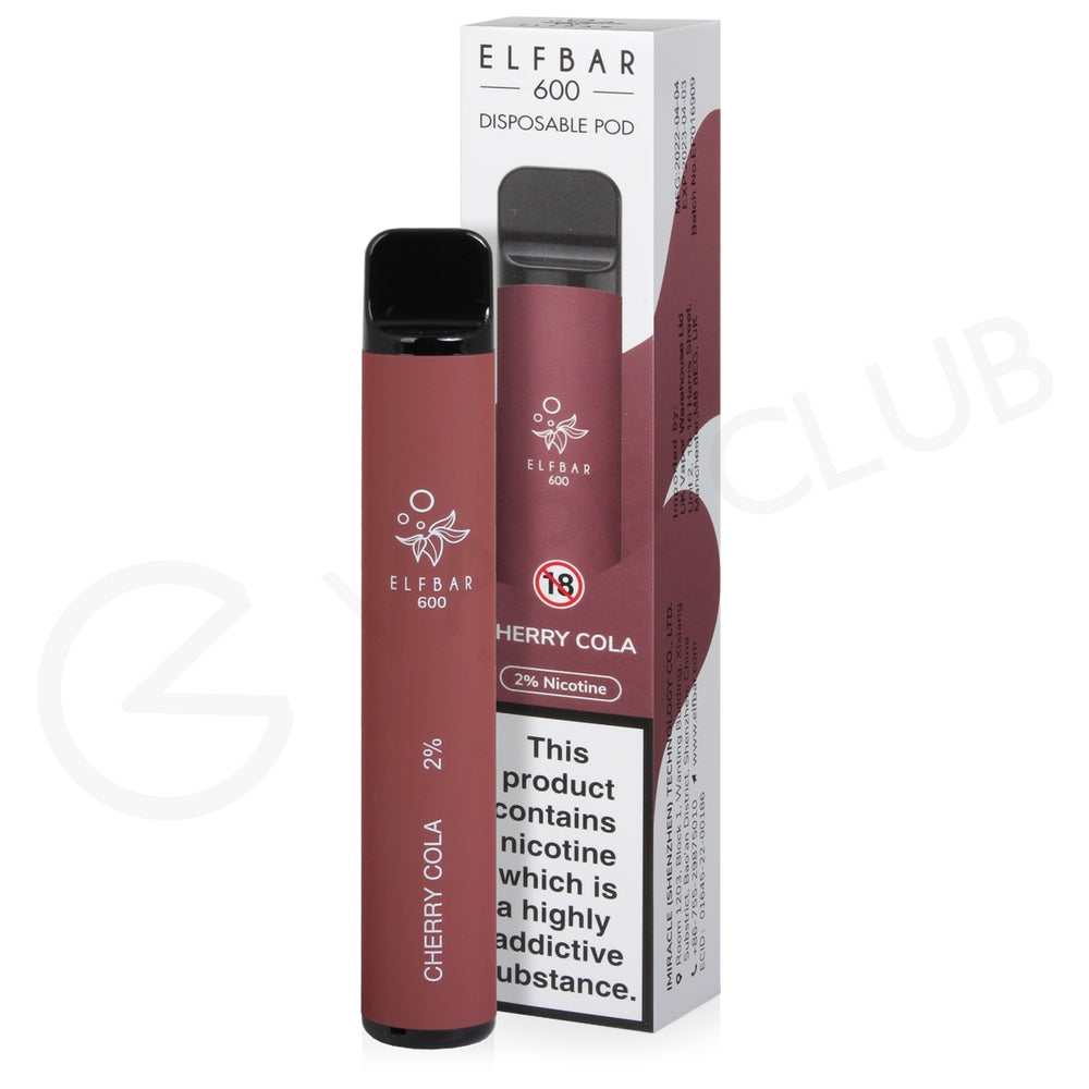 CHERRY COLA ELF BAR DISPOSABLE VAPE