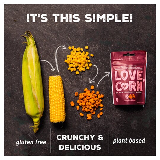 Love,Corn Bbq Roasted Corn Snack 110g