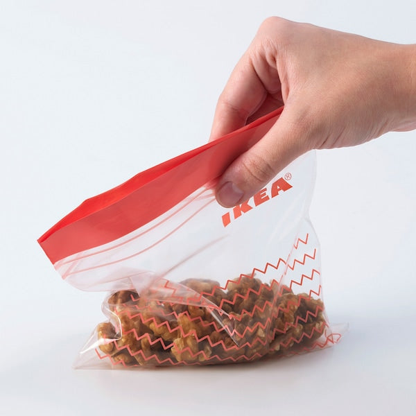 ISTAD Resealable bag, red - 60pcs